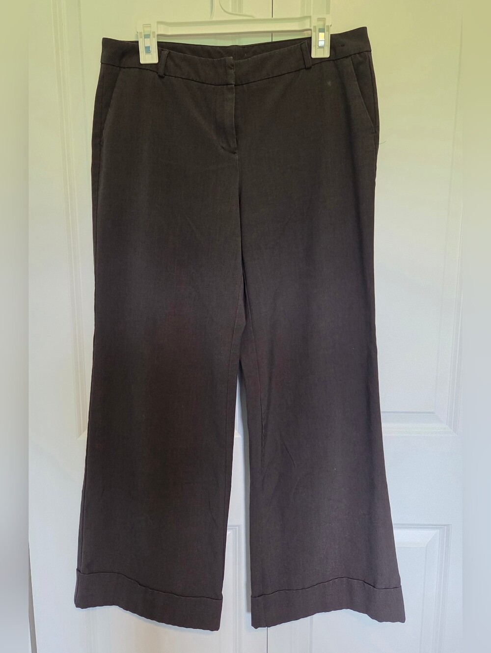 New York & Company Black Wide-Leg Trousers
